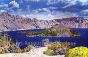 Ray Eyerly Print - Crater Lake